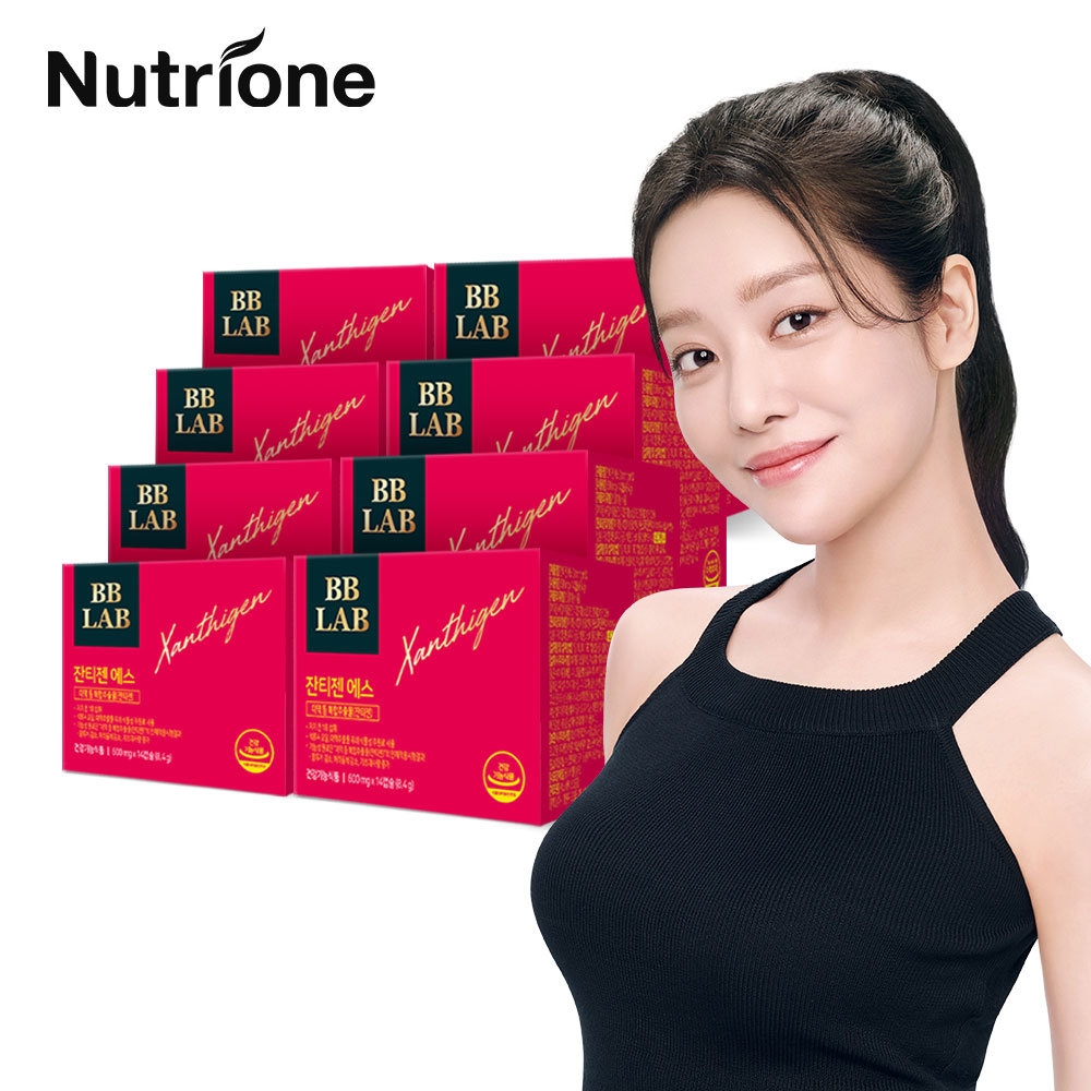 비비랩 [본사정품] 비비랩 <b>잔티젠</b> 에스 다이어트 600mg 14캡슐 x 8박스 (16주분)