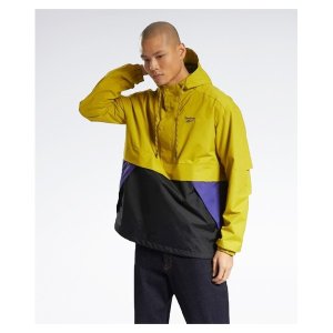 [리복]   Reebok 남여공용 CL 클래식 레트로 아웃도어 우븐 아노락 자켓 - 옐로우 / HB9681 REJU2E622Y2