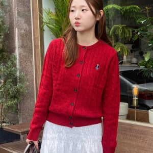 [후아유] Steve Cable Cardigan / WHCKF4901F WHCKF4901F