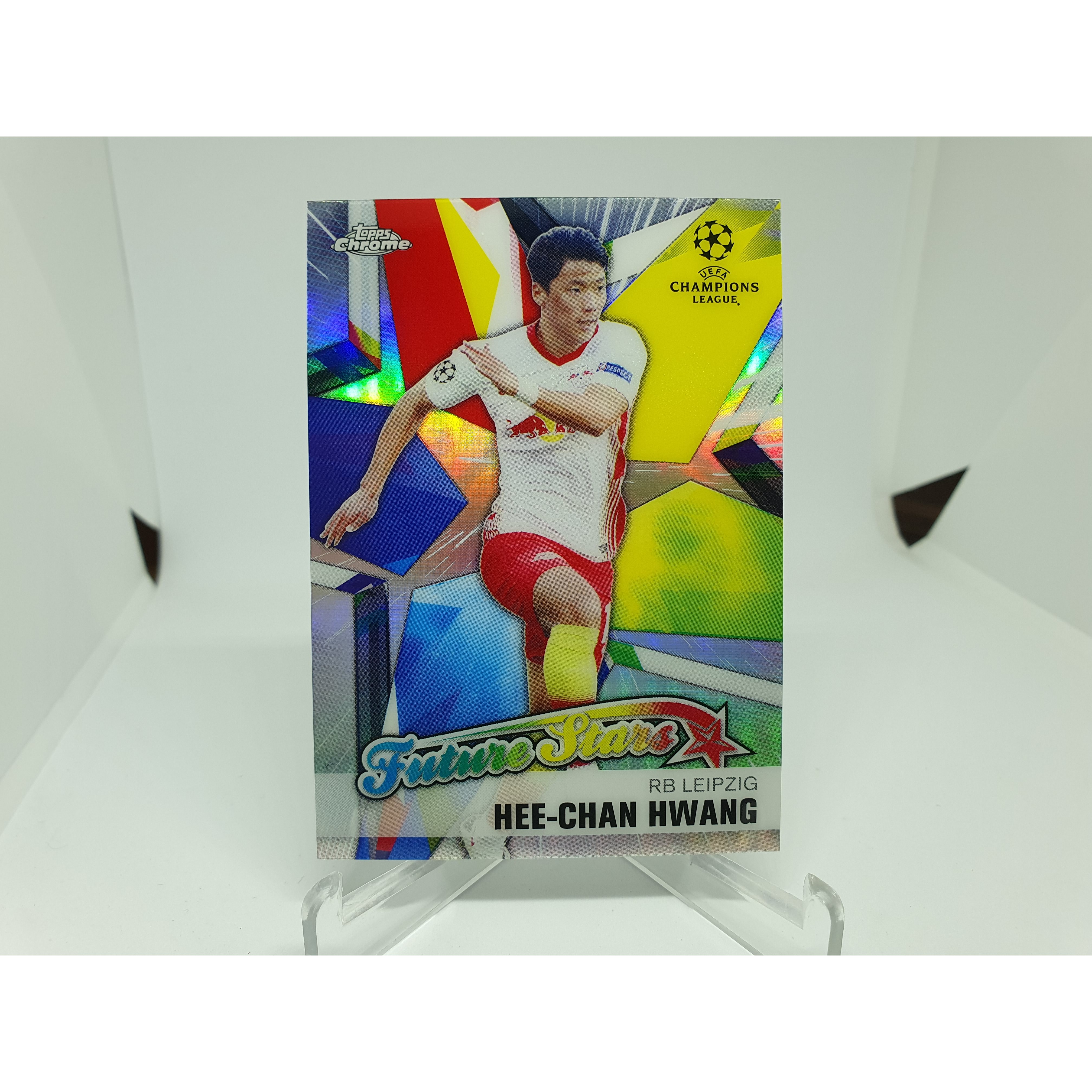 황희찬 2020-21 TOPPS CHROME Future Stars UEFA Champions League 챔피언스리그 축구카드 RB Leipzig  1개