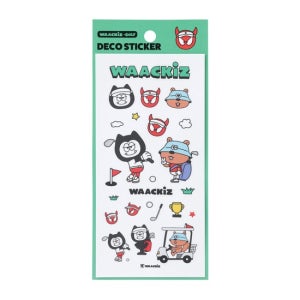 [WAAC][WAACKIZ] Uni Deco Seal Sticker(WXGJX24110GRX)