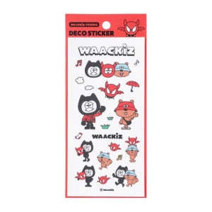 [WAAC][WAACKIZ] Uni Deco Seal Sticker(WXGJX24110REX)