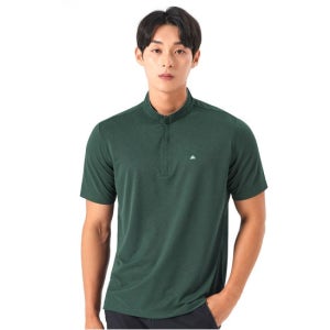 콜핑 2102TK558M 하이쿨 기능성 반팔 남성 등산 반집업 티셔츠