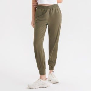 헬스복 벤츄리 액티브 조거팬츠 트레이닝반바지 카키 필라테스운동복