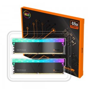 V-Color Manta DDR5-7200 CL36 XPrism RGB 블랙 패키지 (48GB(24Gx2))