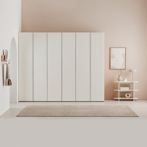 아트월 옷장세트 소프트화이트 대칭형 140cm~350cm(216cm) 16종