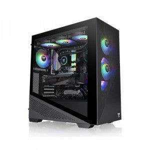 써멀테이크 DIVIDER 370 ARGB TG (블랙)