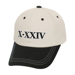 남성 배색 챙 육각캡(X4CPV1909BE)