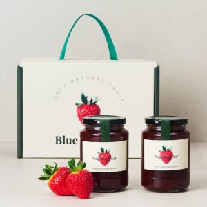 [산지직송] 생딸기를 가득 담은 유기농 딸기잼 선물세트 (2입)