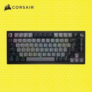 커세어 K65 RGB PLUS 무선 핫스왑 게이밍 기계식 키보드 블랙 그레이