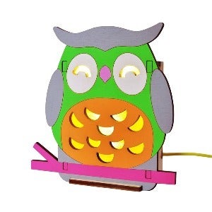 [LED 취침등 부엉이] 과학 역사 조립 1인용