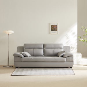 동서가구 테라 천연가죽 3인 소파(스툴미포함) DF908958