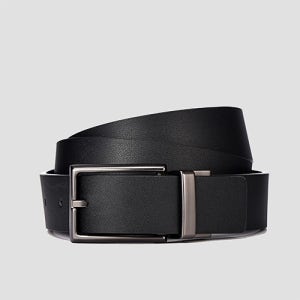 [백스테이] B247BT 남자 소가죽 양면 벨트 회전형 허리띠