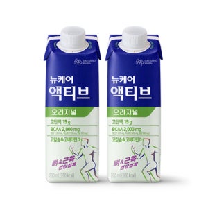 [본사공식몰] 뉴케어 액티브 오리지널 200ml (48팩) 대상웰라이프 시니어 액상 단백질 음료 부모님 선물 노인 하이 프로틴
