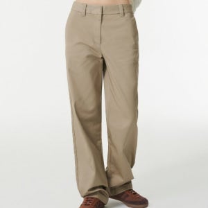 [무신사 스탠다드 우먼] 우먼즈 헤비웨이트 CP 레귤러 핏 치노 팬츠 [베이지] MWDPC102-BE