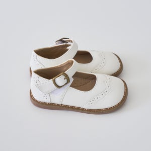 베이비잼 BABYZZAM 남녀공용 납작이플랫 화이트 A014