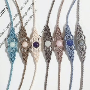 아가페 원석매듭팔찌(천연원석)/원석반지증정, 매일매듭(daily knot)