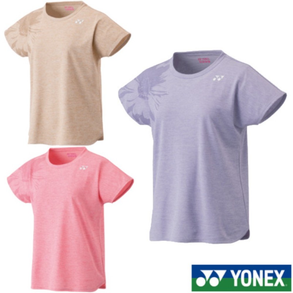요넥스 YONEX <b>16712</b> 여성 배드민턴 테니스 웨어 반팔티 드라이 셔츠