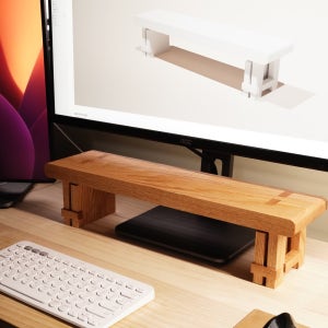 [유시] 오브제 - 모니터 선반 01, 유시 공방