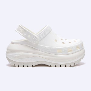 크록스 클래식 메가 크러쉬 클로그 화이트 / 207988-100
