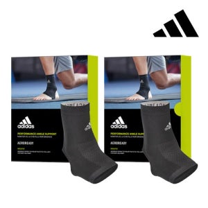 [아디다스 피트니스] 에어로레디 발목 보호대 세트(2개입) adidas fitness