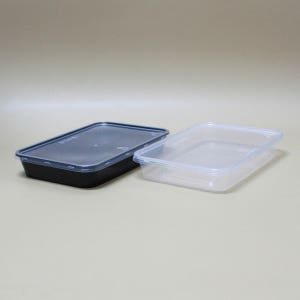 BW- B400(용량400ml) 500개(SET) 사출 반찬 샐러드 죽 밀폐용기