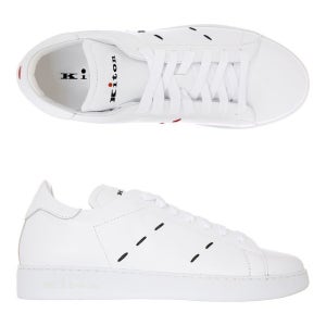 키톤 스티치 디테일 스니커즈 BIANCO USS0001 XC100601