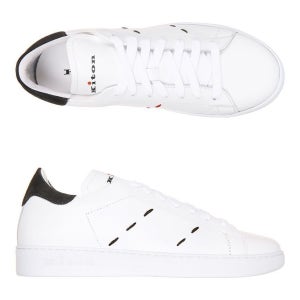 키톤 스티치 스니커즈 BIANCO KHAKI USS0001 XC100507