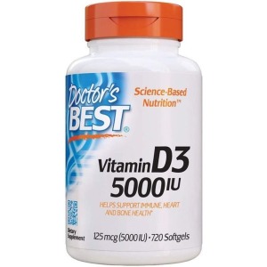 비타민Doctor S Best <b>Vitamin D3</b> 5000 Iu  720정