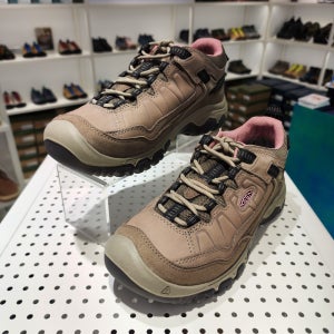 KEEN 킨 타기 IV WP 소가죽 여성 등산화 굽높이 3 KNSO4E312I2