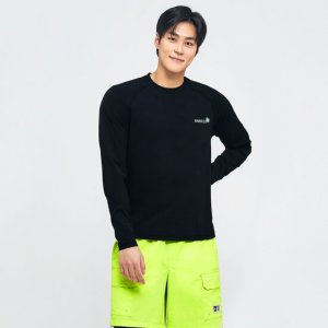 [배럴] 맨 트로피컬 릴렉스핏 래쉬가드 블랙 (B4SMWRG109BLK)