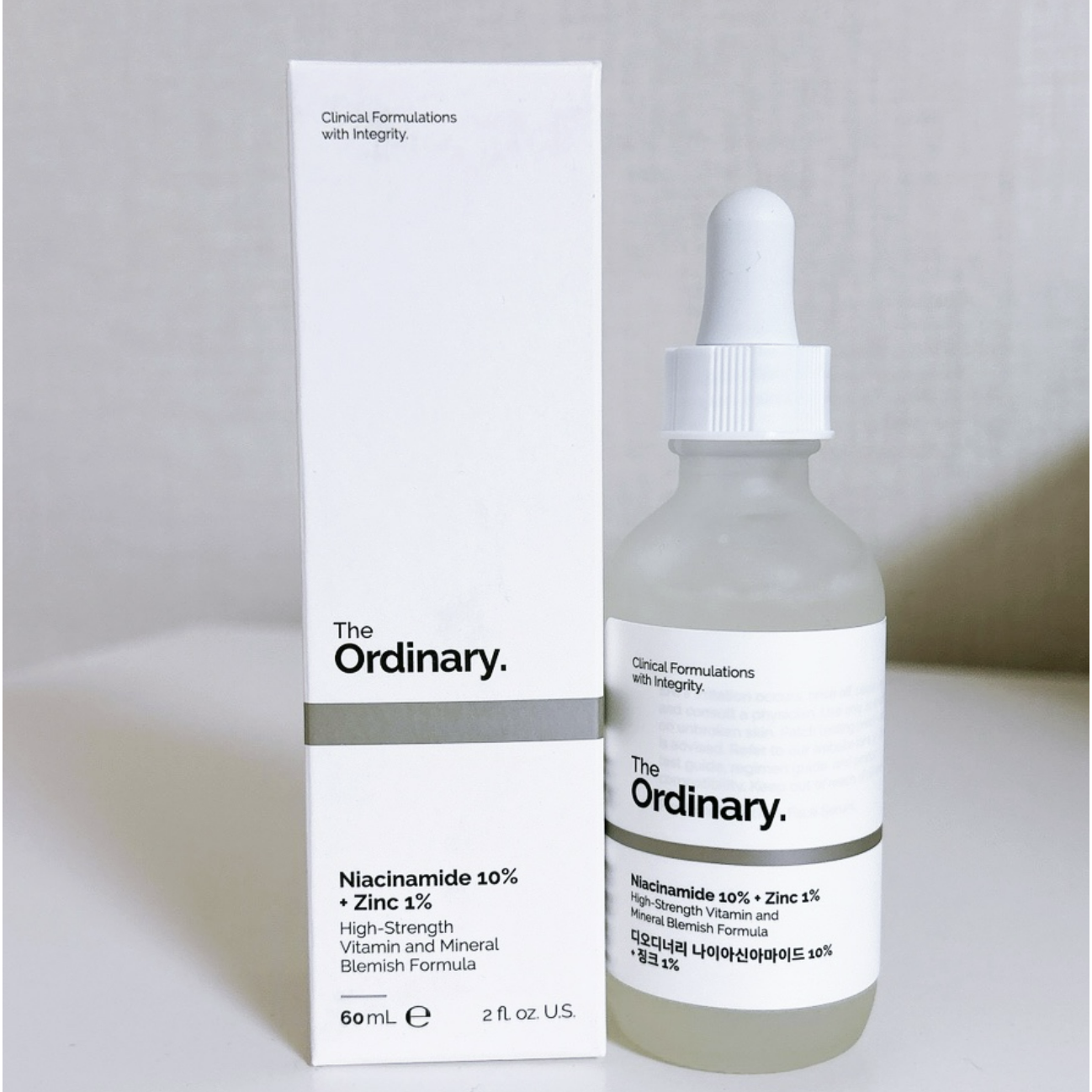 디오디너리 나이아신아마이드10% <b>징크</b>1%  <b>60ml</b>  2개