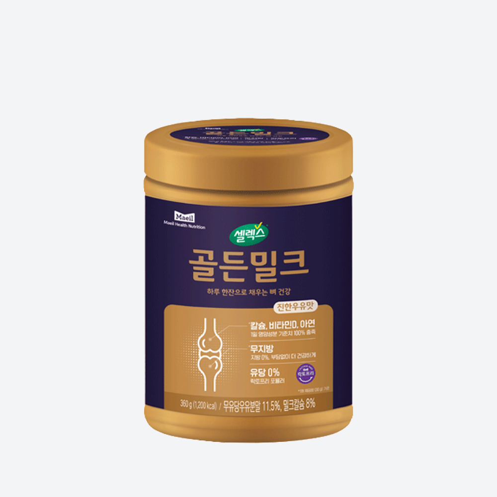 셀렉스 뼈건강 골든밀크 360g 1통