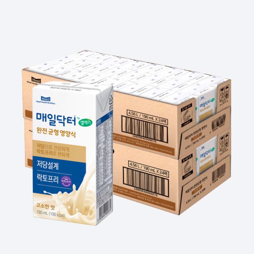 매일닥터 완전균형영양식 고소한맛 2박스 (190ml X 48개입)