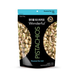 원더풀 무염 피스타치오 500G(봉)