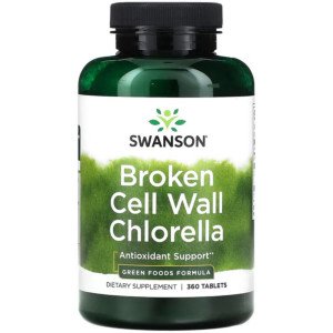 라이프익스텐션 Swanson 브로큰 셀 월 클로렐라 Broken Cell Wall Chlorella 360정