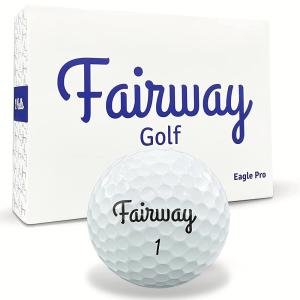 Fairway Golf Eagle Pro 골프에서 가장 골프공 스핀 거리에 최적화 롱 퍼팅 정렬 보조 3피스 울트라 소프트