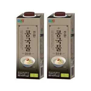 [베지밀]간단요리사 진한 콩국물 검은콩 950mlx12팩