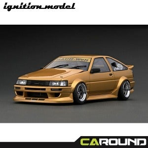 이그니션 모델 1:18 토요타 AE86 RWB 골드 - 레진 모델 [1대 한정]