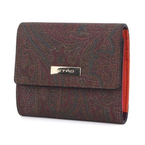 에트로 페이즐리 디테일 여성 중지갑 0H796 8030 8000 0H796 8030 800004