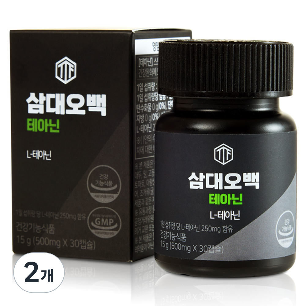 삼대오백 L테아닌 릴렉스 <b>스트레스</b> 15g  2개