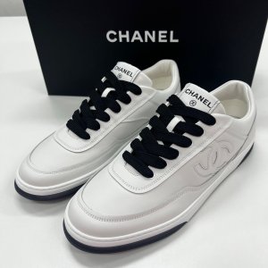 샤넬 CC로고 남성 스니커즈 화이트 G39980