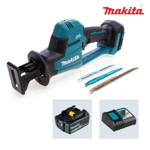 마끼다 DJR189RGE 18V 6.0Ah x1팩 충전컷소 루프핸들 컷쏘 파이프 목재 철재 절단톱