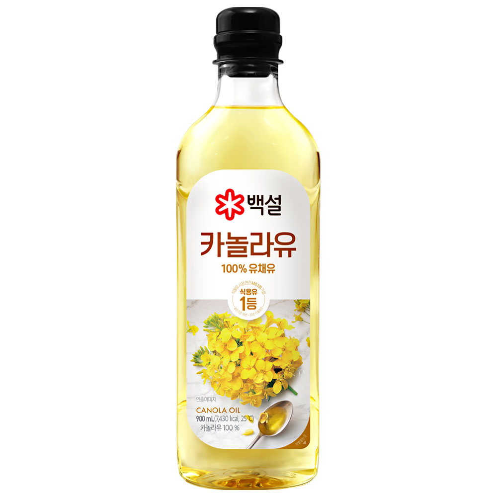 해표 카놀라유 900mlX4병 (+프리미엄참치액550ml 증정)