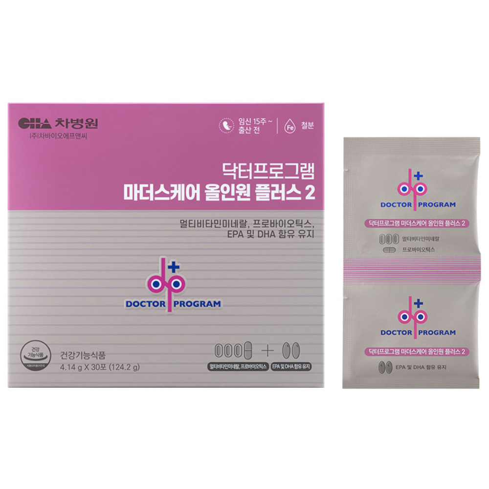 닥터프로그램 마더스케어 올인원 플러스 2 영양제