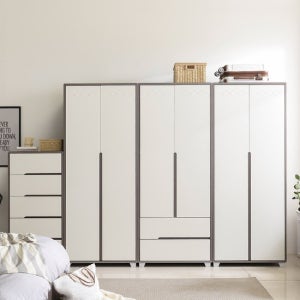 장인가구 디바 키큰 옷장/서랍장 세트 7종