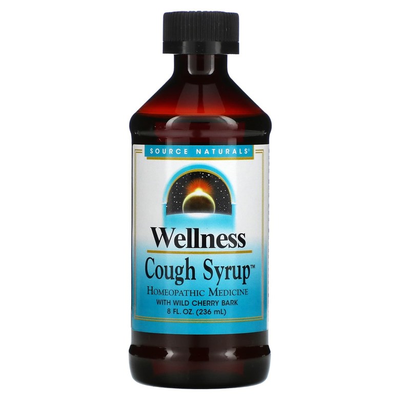 소스내츄럴스 Source Naturals <b>웰니스 코프 시럽</b> oz)  1개  236ml