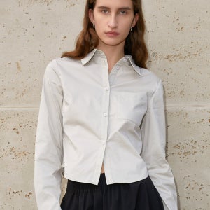 [비아 스튜디오] BA_Slim fit long sleeve shirt_2color BA_Slim fit long sleeve shirt_2color