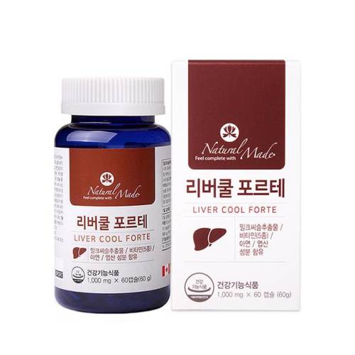 네츄럴<b>메이드</b> 리버쿨 포르테 60캡슐 <b>간건강</b>