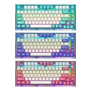 앱코 AG75W 가스켓 마운트 유무선 블루투스 기계식 쿨 민트 (적축)